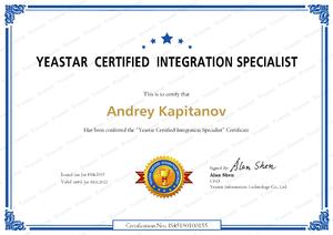 Yeastar Certified Integration Specialist