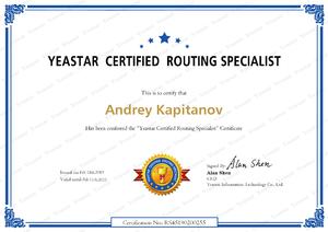 Yeastar Certified Routing Specialist