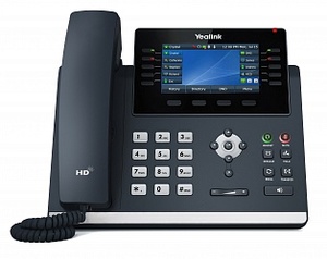 Телефон Yealink SIP-T46U (2 USB,16 SIP-аккаунтов, цветной экран, BLF, PoE, БЕЗ БП)