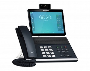 Телефон Yealink SIP VP59 (видеотерминал, WiFi, Bluetooth, HDMI, с камерой, с БП)