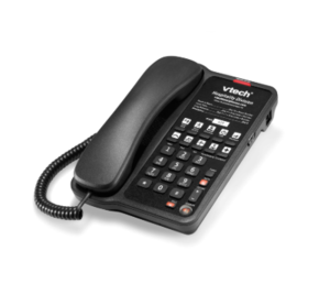 VTech A1210 (Класический 1-лин. провод. телефон с 0,3,5 или 10 прогр. кноп. и сп-фоном, USB)
