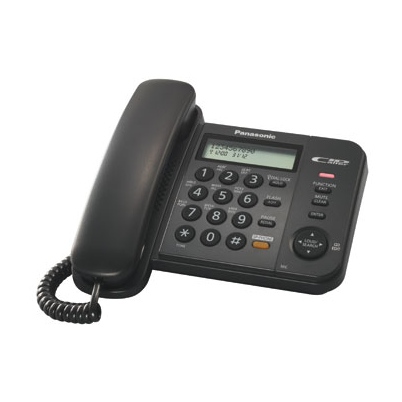 Телефон проводной Panasonic KX-TS2358RUB