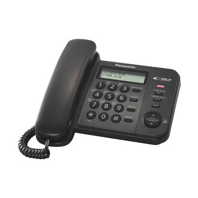 Телефон проводной Panasonic KX-TS2356RUB
