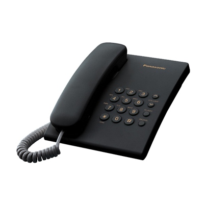 Телефон проводной Panasonic KX-TS2350RUB