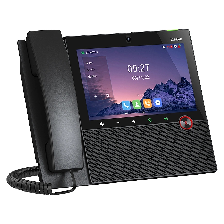 IP-видеотелефон Htek UCV52 RU (со встроенной камерой, POE, БП в комплекте)
