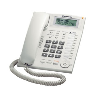 Телефон проводной Panasonic KX-TS2388RUW