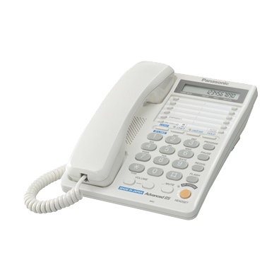 Телефон проводной Panasonic KX-TS2368RUW